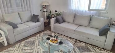 polovne garniture za dnevnu sobu: Trosed i dvosed kao novo. kupljeno pre mesec dana malo koriscen — 2