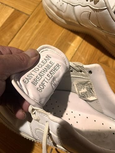 air force plave: Nike Air Force 1 ’07 Low, bele patike - Model: Air Force 1 ’07 Low - — 5