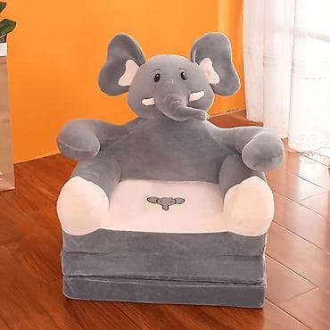 Nameštaj: Dečija foteljica na rasklapanje – GREY ELEPHANT (šifra: B030-130) — 1