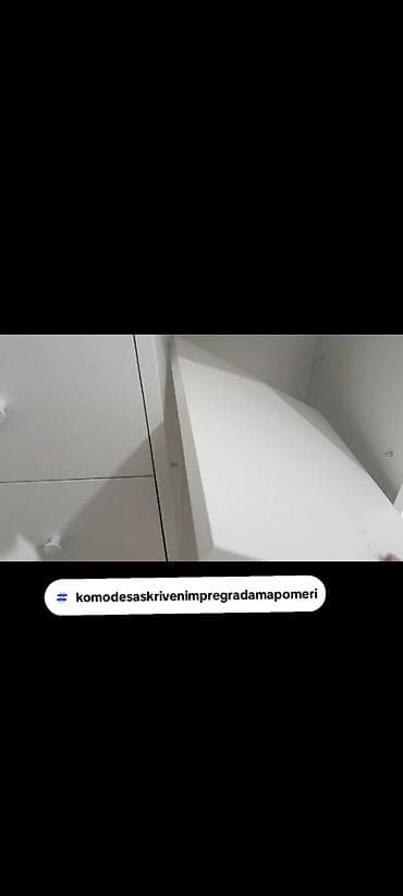 namestaj marko gruza: Komoda sa skrivenim pregradama Se izradjuje u Univera debljine 18mm — 5