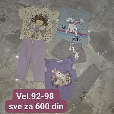 kuhinja decija: Dečiji komplet paketić – veličina 92–98. Sve zajedno za 600 din.bez — 1
