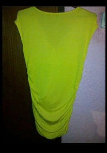 haljine secene ispod grudi: M (EU 38), color - Yellow, Other sleeves — 3