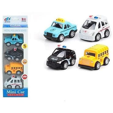 Set od 4 metalna vozila – realistični mini automobili za zabavnu igru