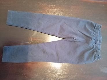 crne zvonaste pantalone: Pantalone decije ocuvane super lepe — 6