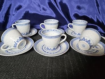 Sobne biljke: Soljice nove jing dezen pirincani porcelan iz 70ih.godina. Soljice — 5