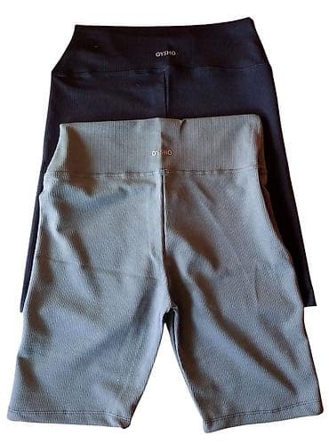 divna divna note: Ribbed sportske biciklističke helanke Oysho – set od 2 komada - — 2