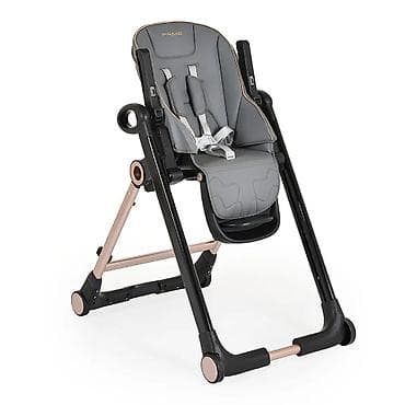 deciji radni sto i stolica: Stolica za hranjenje Prime – Dark Grey (CANGAROO), šifra proizvoda — 4