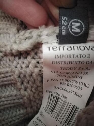 bež kaputi: Terranova kids kapa za devojčice Maca Veličina 52 cm obim glave Cena — 3