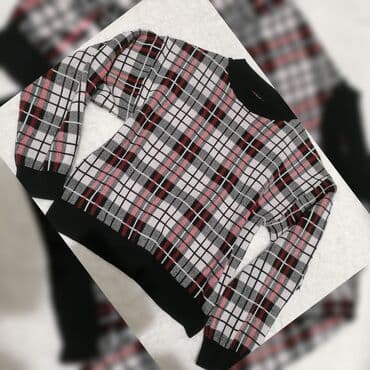 h: M (EU 38), Casual, Karirani — 6