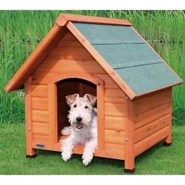 kucice za pse krusevac: Drvena kućica za psa - Materijal: masivno drvo, površinski zaštićeno — 5