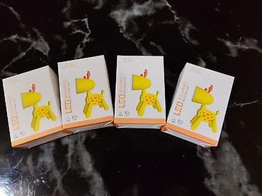 Ostali stilski nameštaj: Dekorativne dečije mini noćne lampe u obliku životinjica, sadrže — 6