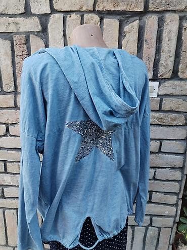 kamel sako: Kardigan sa kapuljacom vel L
Fleka na kapuljači — 1