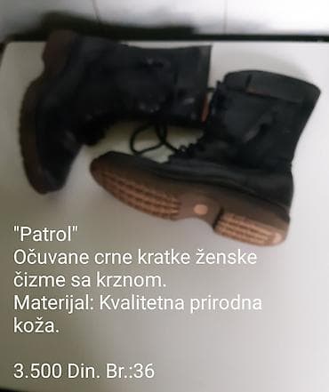 tn berlin cena: Čizme, 36, bоја - Crna — 1