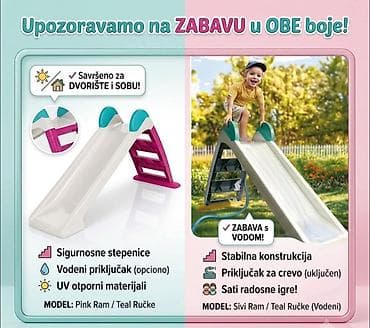 parkside aku alati: Dečiji tobogan sa mogućnošću vodenog priključka - Savršen za dvorište — 2
