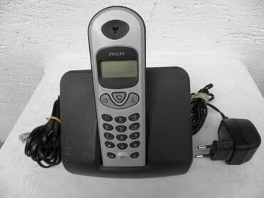set za brijanje za muskarce: Bežični telefon Philips Dect Digit Xalio 300, neispravan, za delove — 2