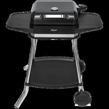 unutrasnja klima: Električni stajaći roštilj 3050W – Svestrani 2-u-1 roštilj za bezdimno — 1