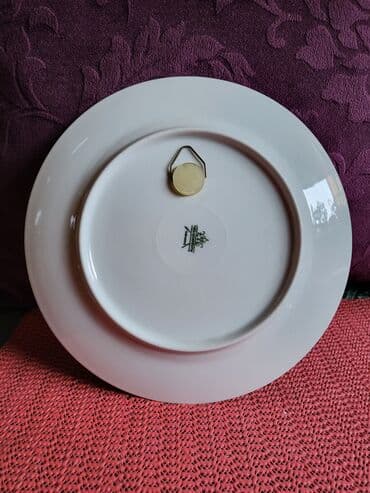 držač za mirisne štapiće: Tanjir nov za zid 1940g+ Bavaria Tirschenreith porcelan. Tanjir bes — 7