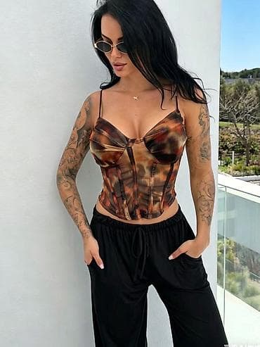 Korseti: ✅Ženski korzet top na tanke bretele – više boja
✅1900 din — 5