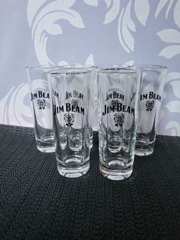 case za zestoko pice: Casice nove,vintaz Jim Beam za zestoko pice. Case komada 6 u — 4