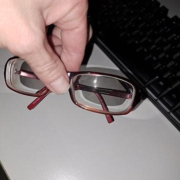 ogrlice za stence: Crvene pravougaone dioptrijske naočare Iceberg - Okvir: pravougaoni — 3