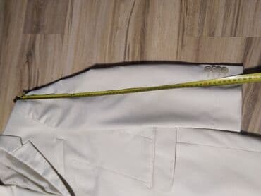 tech fleece 1:1: Muško odelo – komplet sako i pantalone, svetlo bež/šampanj boje. - — 11