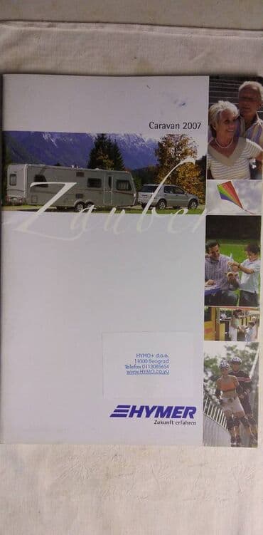 pravoslavni molitvenik cena: Prospekti za kampere Hymer 2007 god.Cena za kom — 4