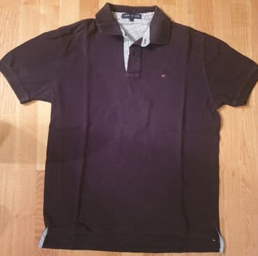 muške zimske jakne c a: TOMMY HILFIGER teget polo majica sa kragnicom. Piše L velicina, evo — 2