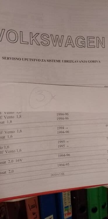 test iz engleskog za 3 razred: Radionicko uputstvo za direktno ubrizgavanje za Audi,VW,Yugo i Peugeot — 2