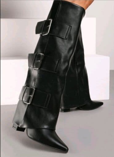 Oxfords: High boots — 8