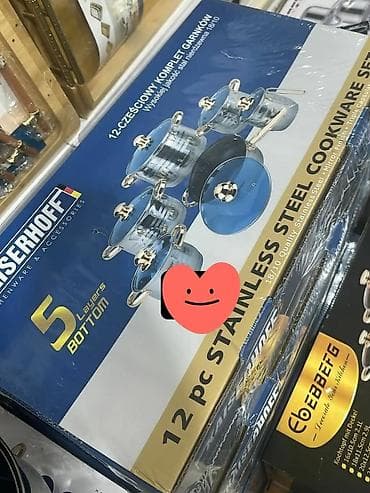 Set posuđa od nerdjajućeg čelika – 12 delova, Berghoff - Materijal