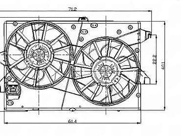 nalepnice za kola: VENTILATOR KABINE GREJANJA ZA FORD MONDEO OD 2001. DO 2006. GOD. | — 3