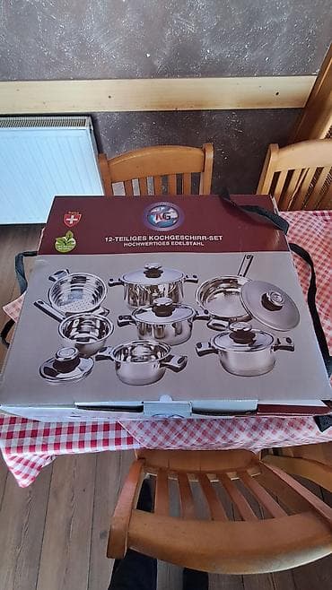 MG 12-delni set posuđa – visokokvalitetni nerđajući čelik Komplet