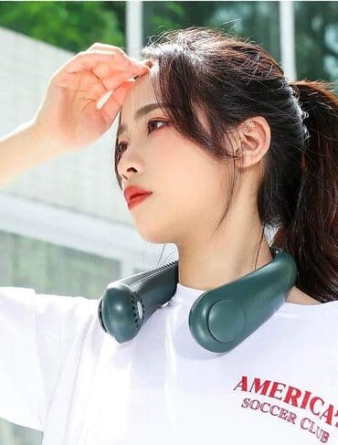 metro ventilatori: Cena 1.700 dinara Mini prenosivi ventilator za vrat bez lopatica USB — 7