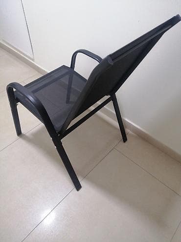 stalak za ves: Baštenska/terasa stolica – crna (ako kupite sva 3 komada cena je 5000 — 2