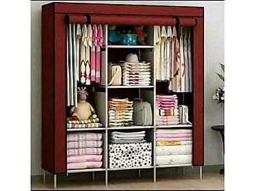 🧥 PRENOSIVI ORMAR SA POLICAMA 🧸 Model: 88130 📏 Dimenzije: 130 x 45 x