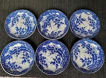 za igru: Japanski servis za sitne kolace,posluzenja Nihon iz 70ih godina — 10