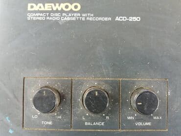 pojačala kupujemprodajem: Daewoo acd 250 kaseta radi, cd neradi-ostalo sve ispravno, odlicno — 2
