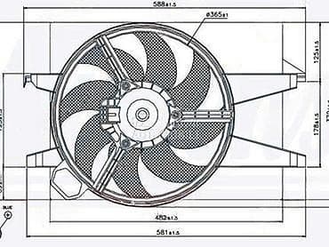 auto otpad ruma: VENTILATOR HLADNJAKA ZA FORD FIESTA, FUSION OD 2003. DO 2008. GOD. | — 8