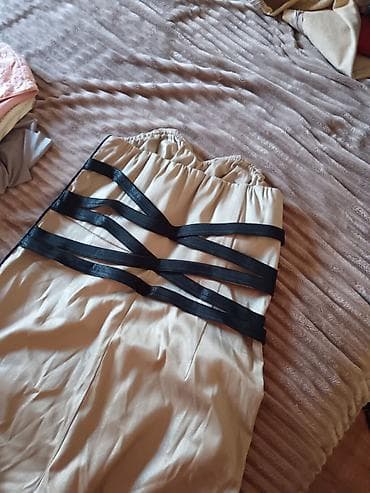 Donji delovi trenerke: Kombinezon Ps fashion. boja šampanjca sa — 2