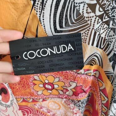 cipele sa otvorenom petom: Tunika, leprsava, marka Coconuda-Italija, nova sa etiketom, veličina — 4