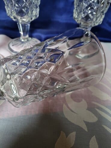 case za zestoko pice: Case nove libbey za vino,zestoko pice. 80te. Case bez ostecenja — 13