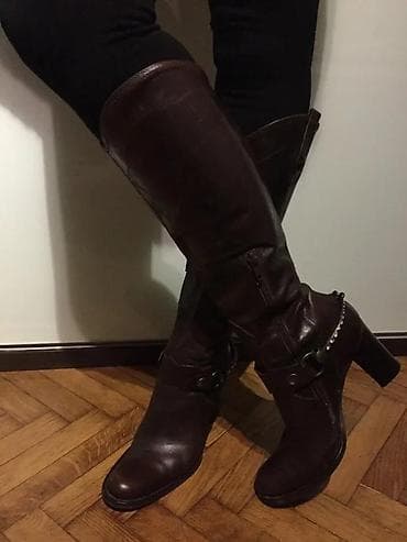 rimljanke sandale do kolena: VRHUNSKE ITALIJANSKE KOZNE ČIZME, VEL.36/37 | Vrhunske čizme, od — 6