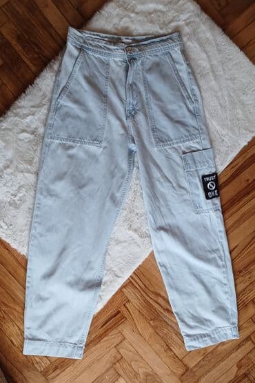guess patike sa platformom: Jeans, High rise, Cargo — 1