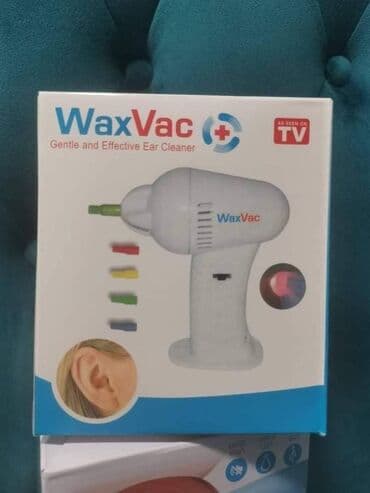 WaxVac aparat za čišćenje ušiju Wax Vac je odlican aparat koji brzo na lalafo.rs WaxVac aparat za čišćenje ušiju Wax Vac je odlican aparat koji brzo