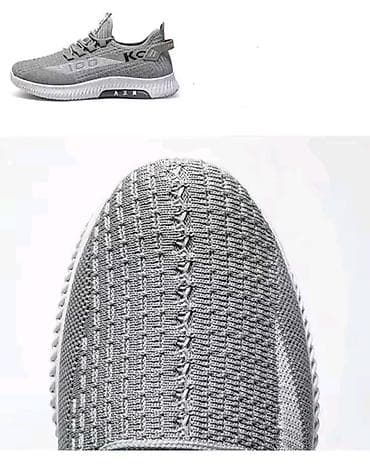 dhgate balenciaga triple s: Mrežaste patike – siva boja, broj 43 - Gornjište: prozračna — 4