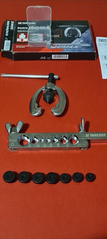 oprema za saune: ★ Set alata Parkside za dvostruko pertlovanje cevi (Double Flaring — 2