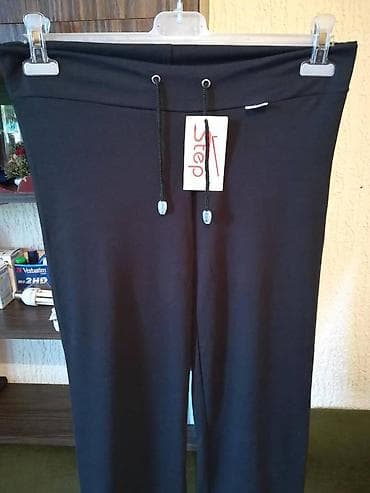 Sweatpants sets: 3XL, Single-colored, color - Black — 5