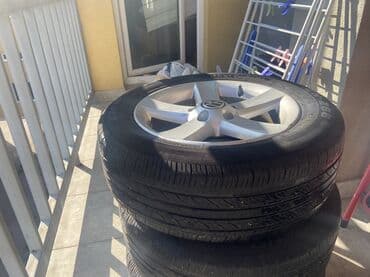 duboki branik golf 2: VW aluminijumske felne + gume - Set od 4 originalne Volkswagen — 5