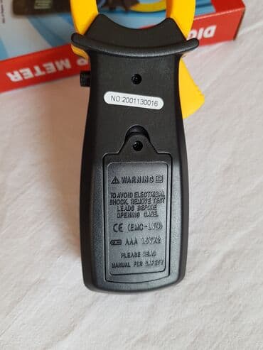 Ampermetri: Amper klesta - 600A - DT3266L Digitalna amper klešta i unimer - 600A - — 4