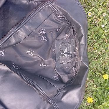 Duksevi: Muška kožna jakna REA – model Reportage - Klasičan kroj sa kragnom i — 3